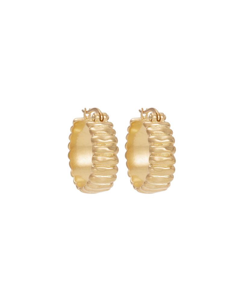 Kirstin Ash Cisco Hoops - Gold | Mocha Australia