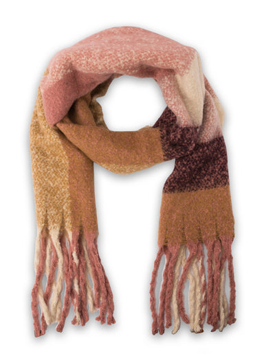 Mocha Big Block Scarf- Sunset | Mocha Australia