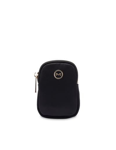 Mocha Ebby Mini Pouch- Black/ Gold | Mocha Australia