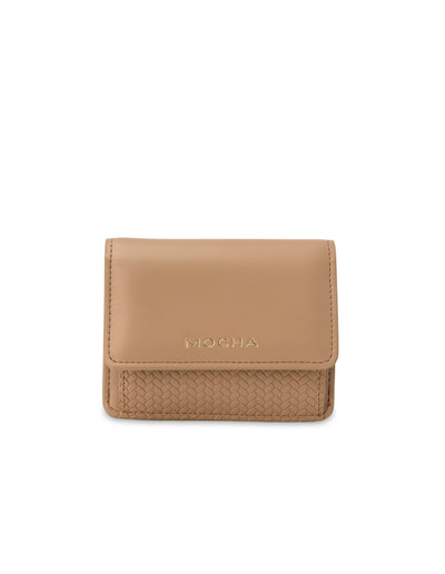 Mocha Tessa Small Wallet - Taupe | Mocha Australia