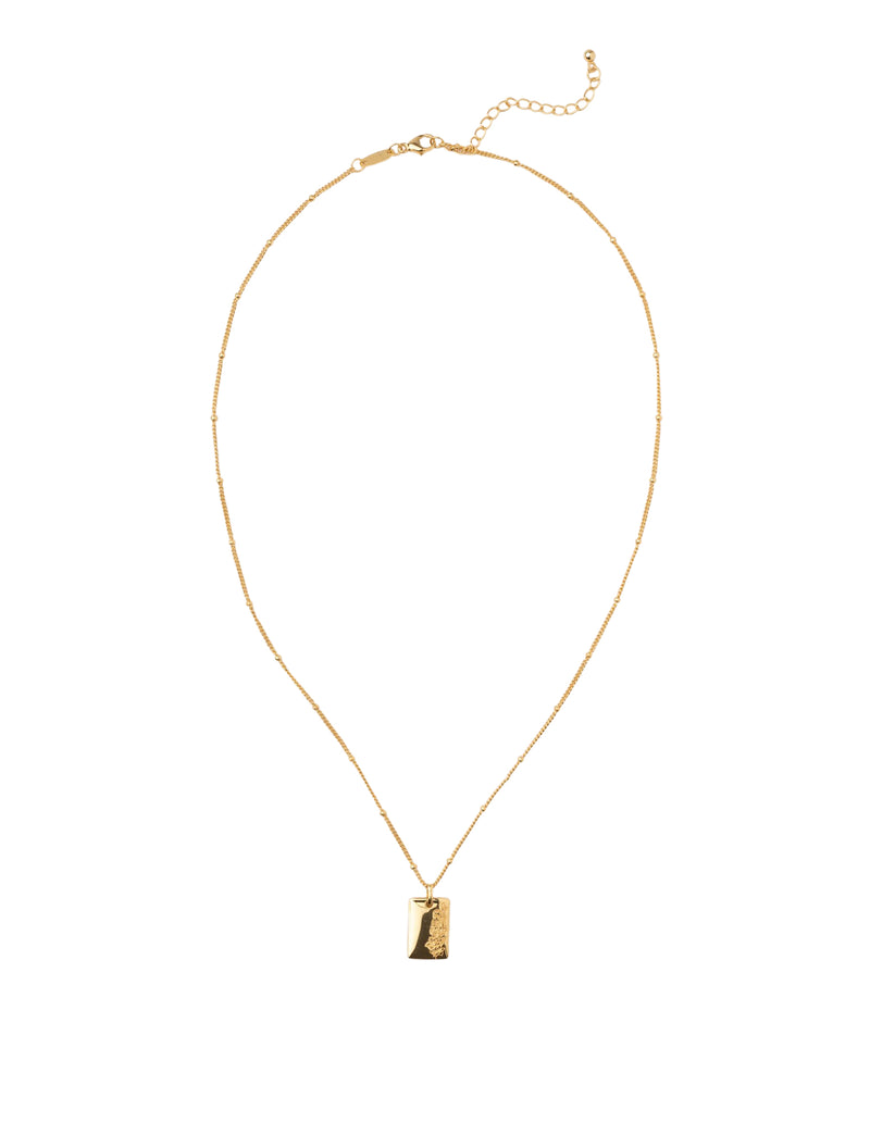 Elly Lou July Flower Necklace - Gold | Mocha Australia