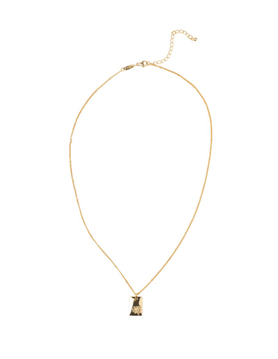 Elly Lou September Flower Necklace - Gold | Mocha Australia