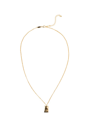 Elly Lou October Flower Necklace - Gold | Mocha Australia