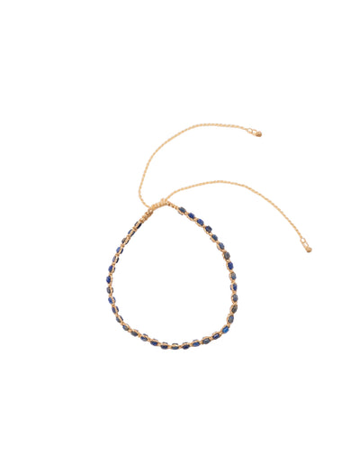 Mocha Love Knot Saskia Bracelet- Lapis | Mocha Australia