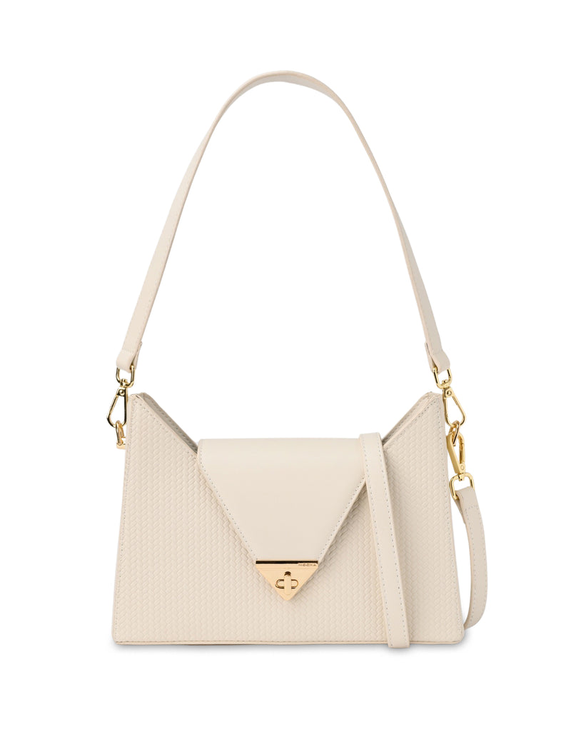 Mocha Tessa Shoulder Bag - Cream | Mocha Australia