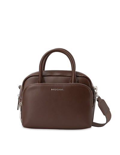 Mocha Medina Jet Set Crossbody- Chocolate | Mocha Australia