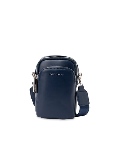 Mocha Medina Phone Crossbody Bag- Navy | Mocha Australia