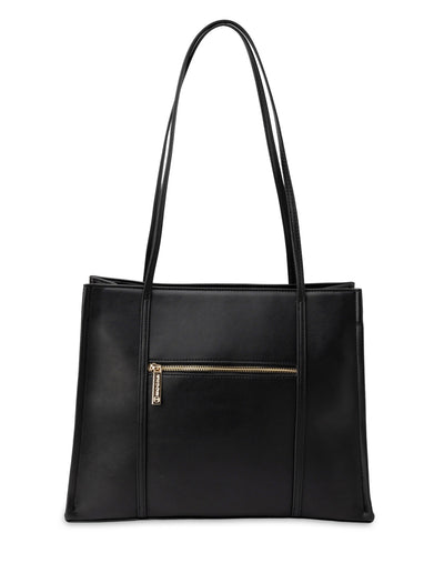 Mocha Stella Tote Bag - Black