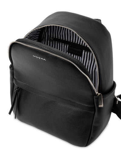 Mocha Jordan Backpack - Black | Mocha Australia