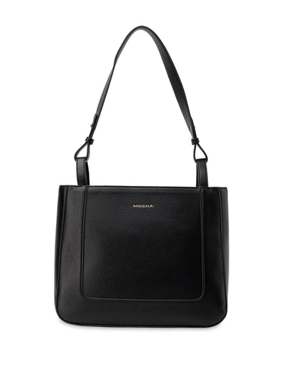 Mocha Hannah Tote Bag- Black | Mocha Australia