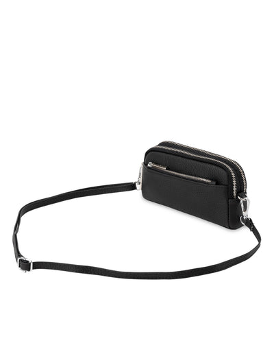 Mocha Aubrey Leather Clutch- Black | Mocha Australia