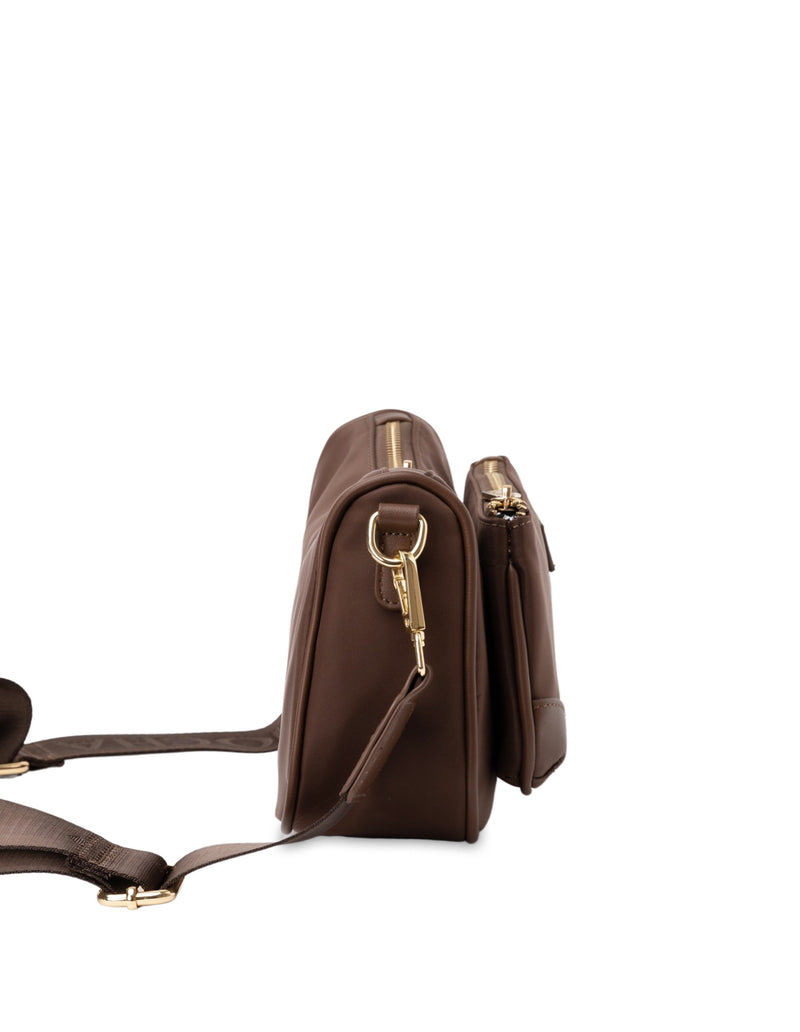 Mocha Ebby Everyday Crossbody - Chocolate | Mocha Australia