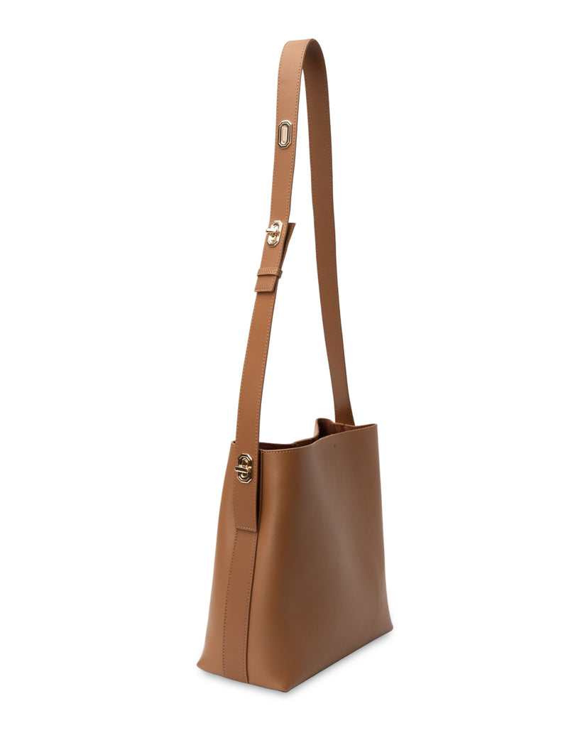 Mocha Robyn Leather Tote Bag- Tan | Mocha Australia
