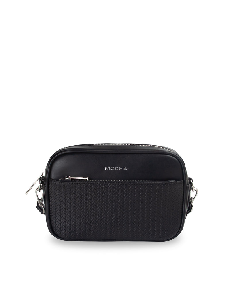 Mocha Tessa Crossbody Bag- Black | Mocha Australia