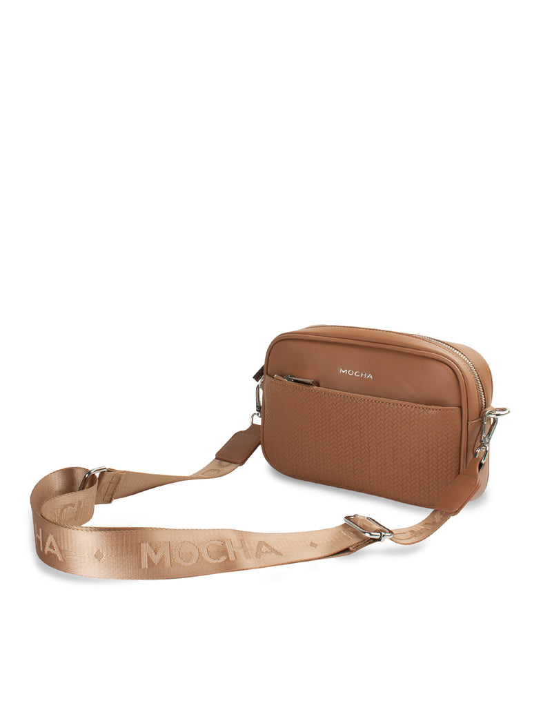 Mocha Tessa Crossbody Bag- Tan | Mocha Australia