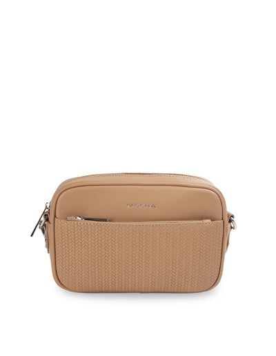 Mocha Tessa Crossbody Bag- Taupe | Mocha Australia