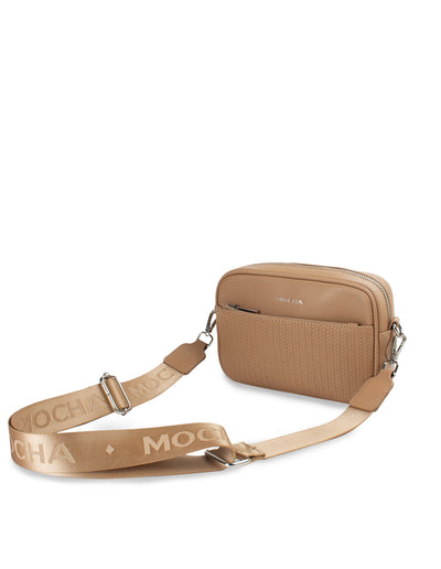 Mocha Tessa Crossbody Bag- Taupe | Mocha Australia