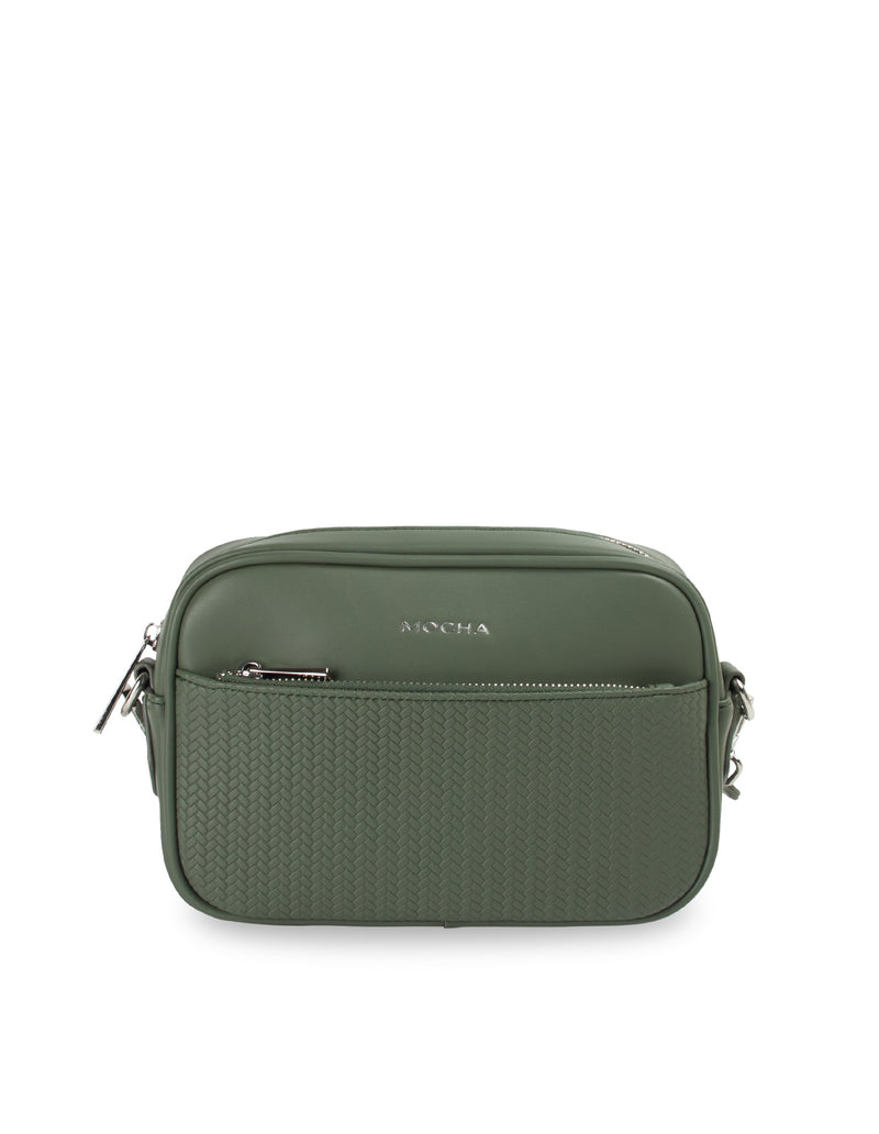 Mocha Tessa Crossbody Bag- Green | Mocha Australia