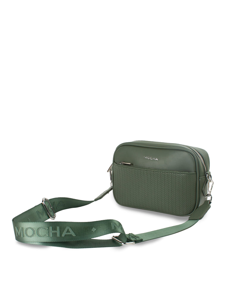 Mocha Tessa Crossbody Bag- Green | Mocha Australia