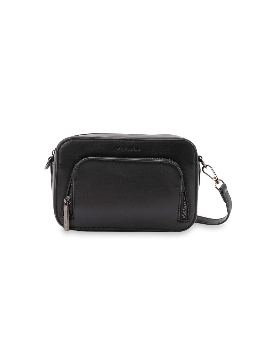 Black boxy crossbody bag online