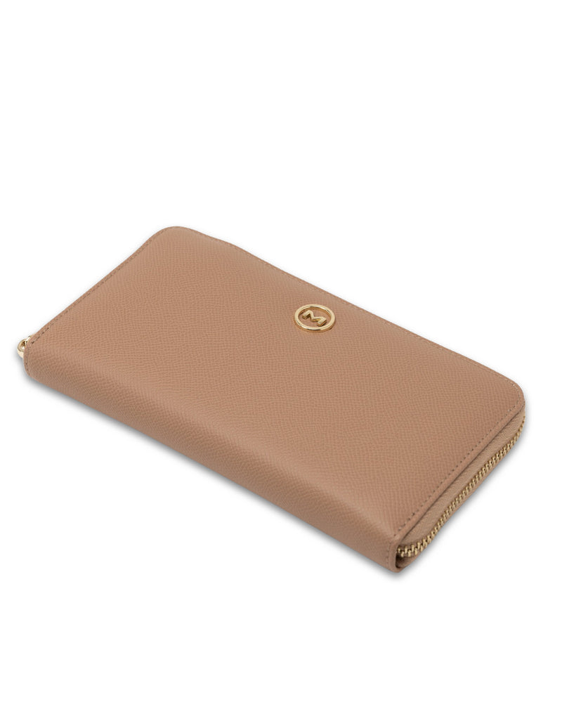 Mocha Charlotte Long Wallet- Camel | Mocha Australia