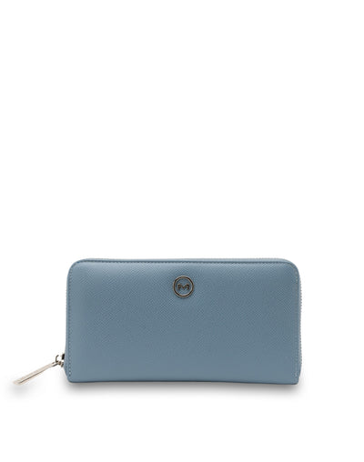 Mocha Charlotte Long Wallet - Blue | Mocha Australia