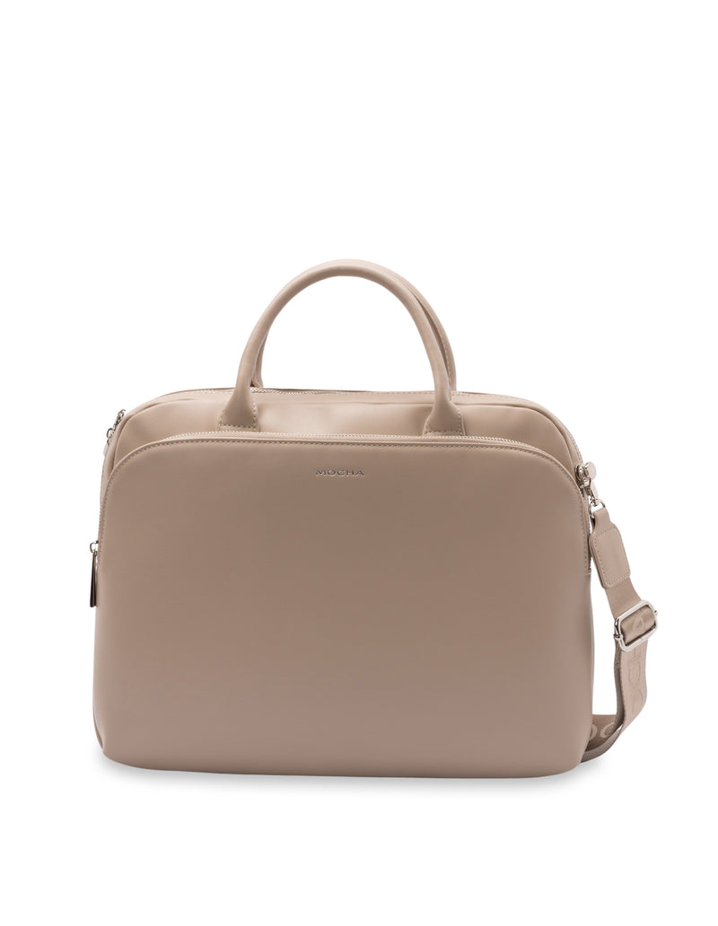 Mocha Medina Work Bag- Almond | Mocha Australia