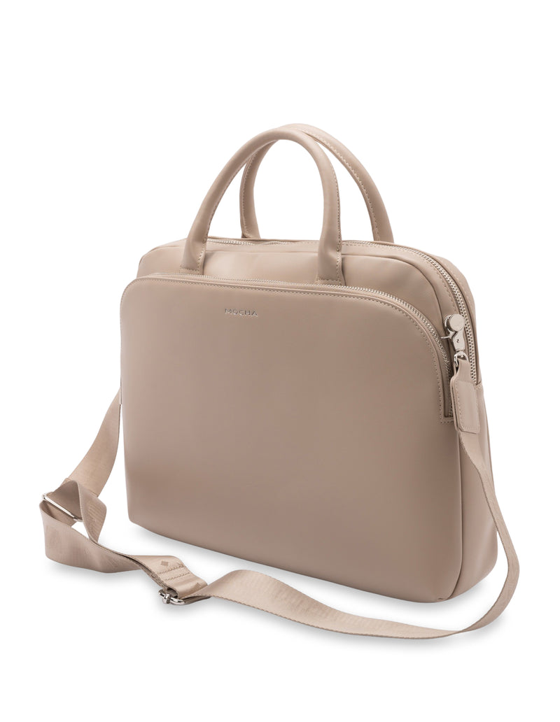 Mocha Medina Work Bag- Almond | Mocha Australia