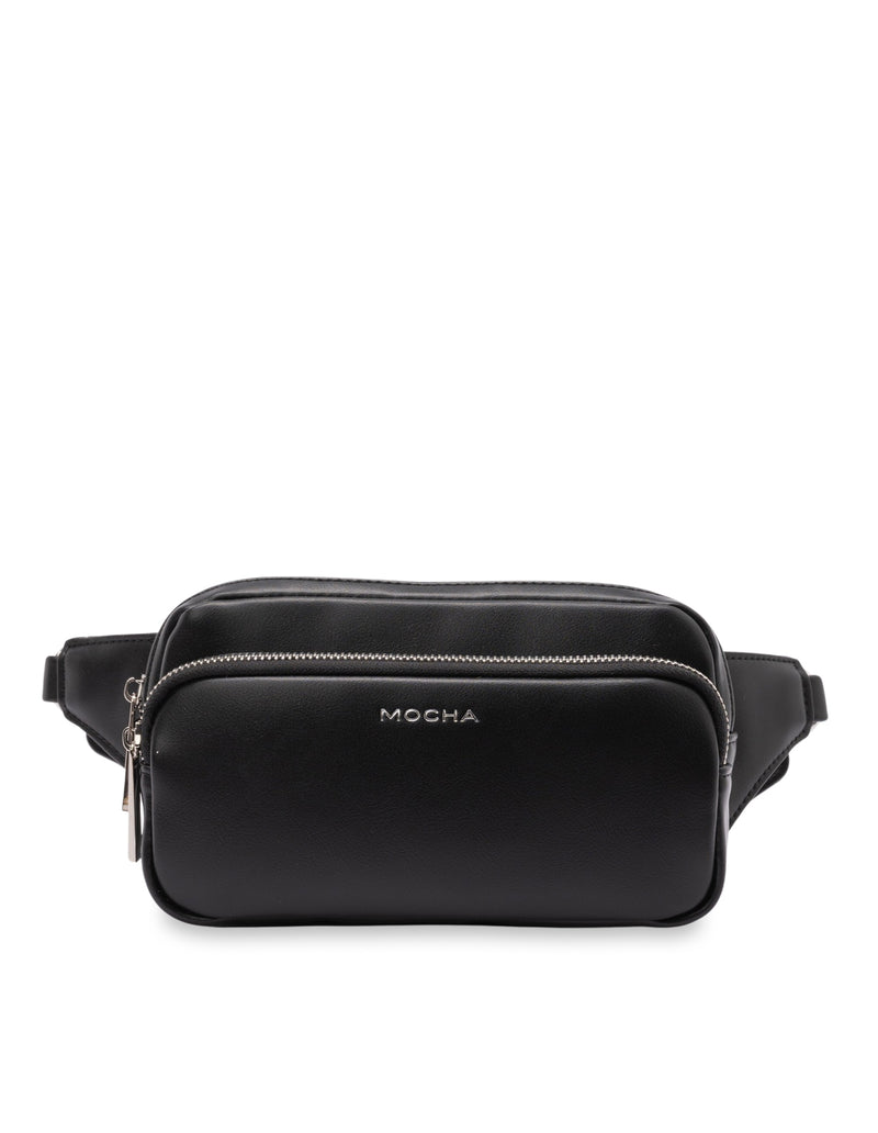 Mocha Medina Bum Bag- Black | Mocha Australia