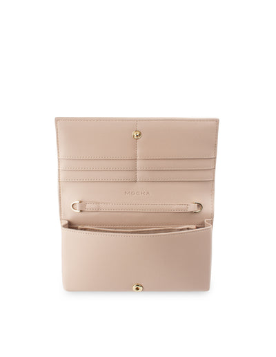 Mocha Emma Chain Crossbody Bag- Nude | Mocha Australia