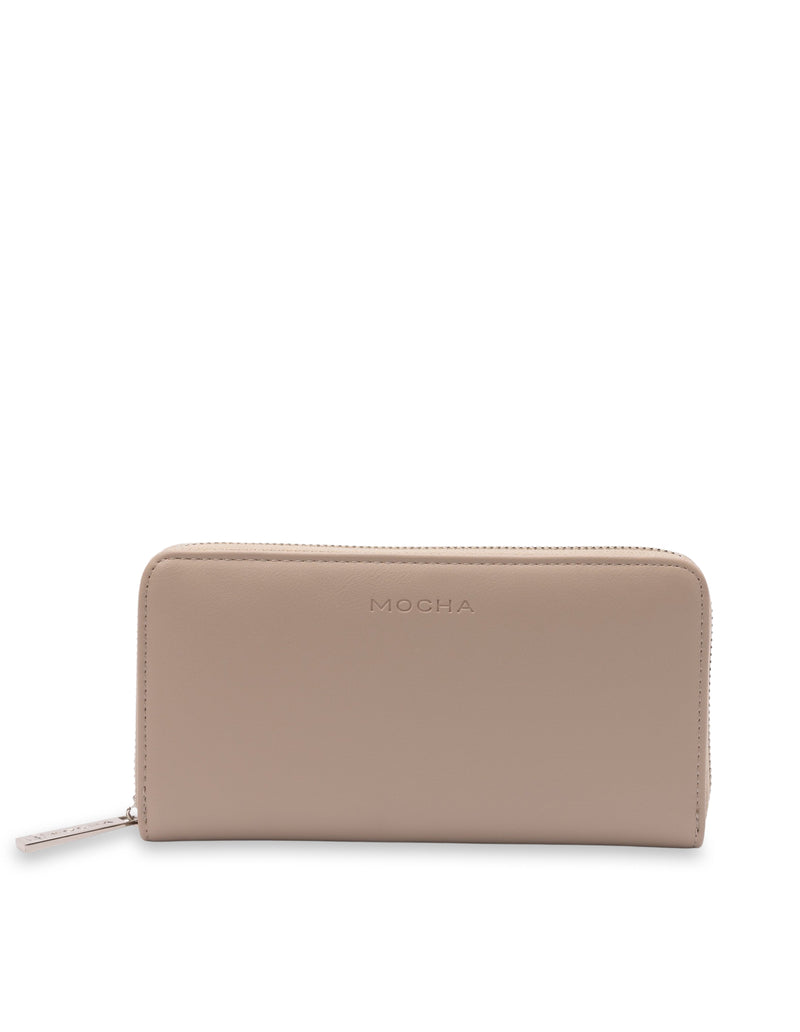 Mocha Medina Long Wallet- Almond | Mocha Australia