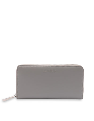 Mocha Medina Long Wallet- Grey | Mocha Australia