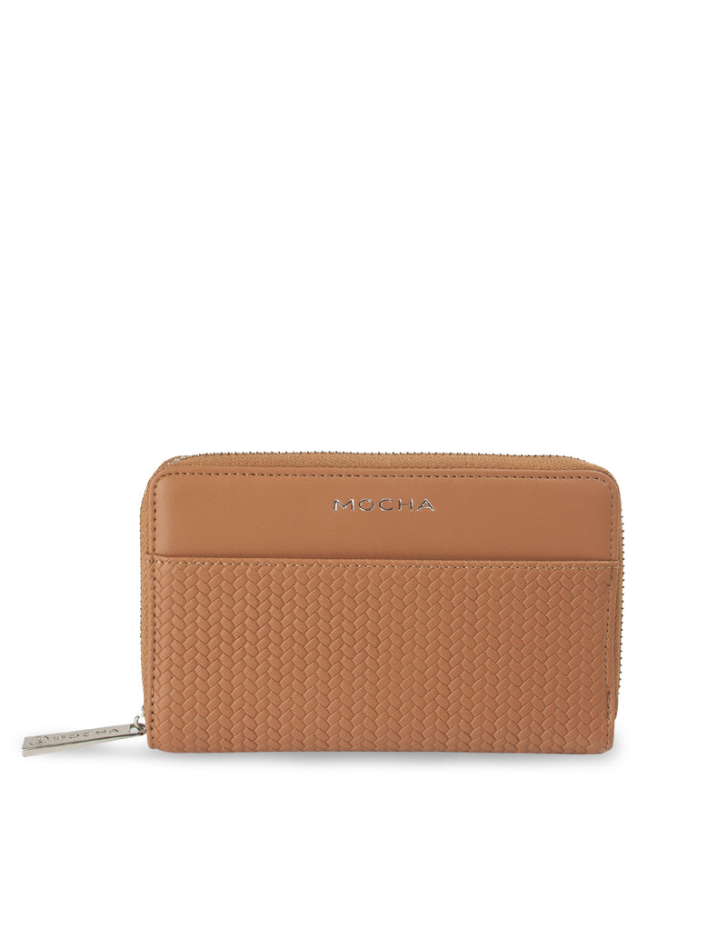 Mocha Tessa Long Wallet- Tan | Mocha Australia