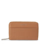 Mocha Tessa Long Wallet- Tan