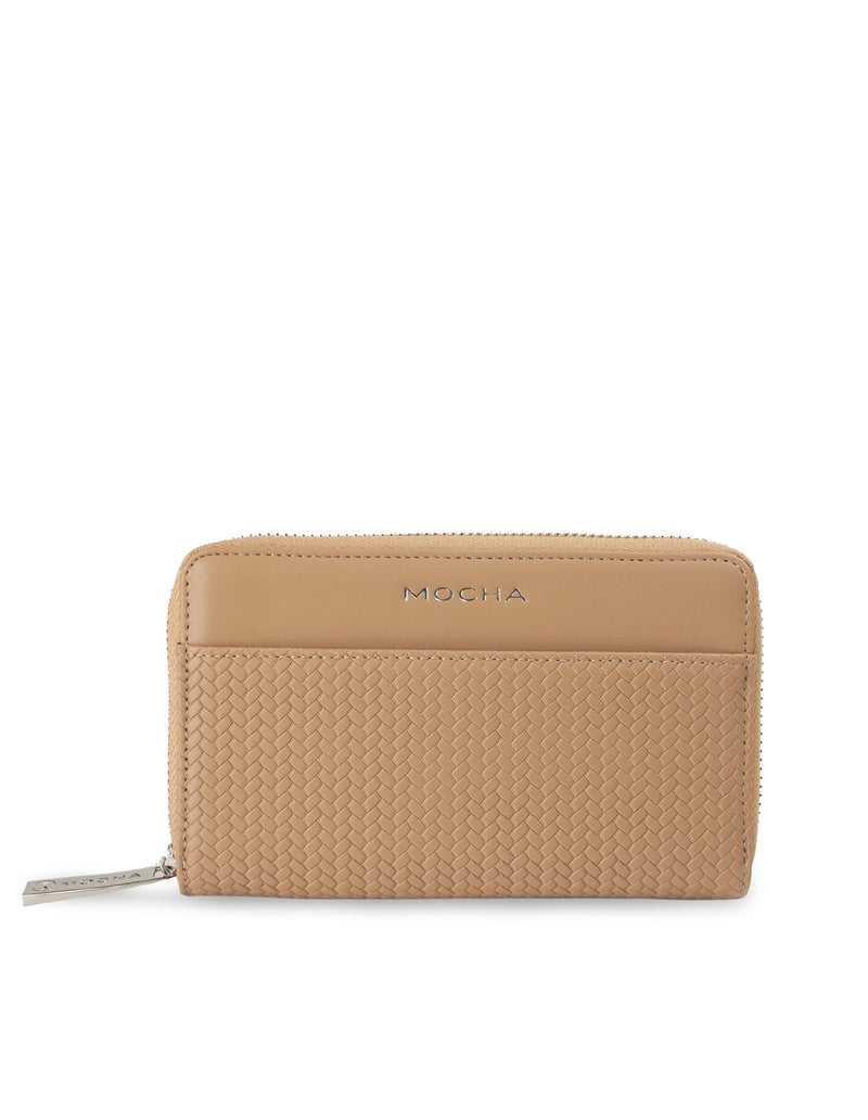 Mocha Tessa Long Wallet- Taupe | Mocha Australia