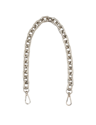 Mocha Chunky Chain Strap - Silver | Mocha Australia