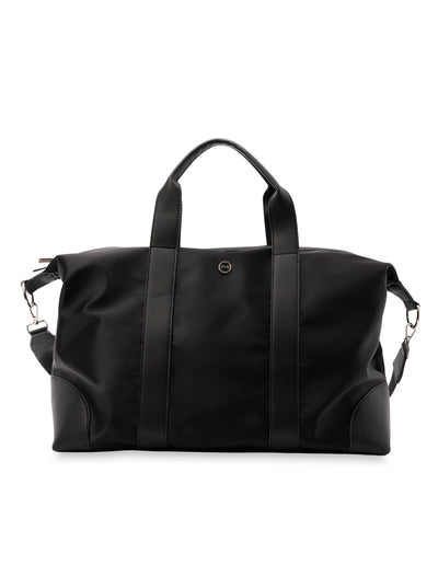 Mocha Ebby Weekender Tote Bag - Black | Mocha Australia