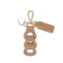 Mocha Avery Loop Keyring- Tan