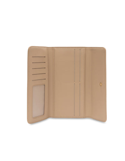 Mocha Sienna Long Wallet - Beige | Mocha Australia