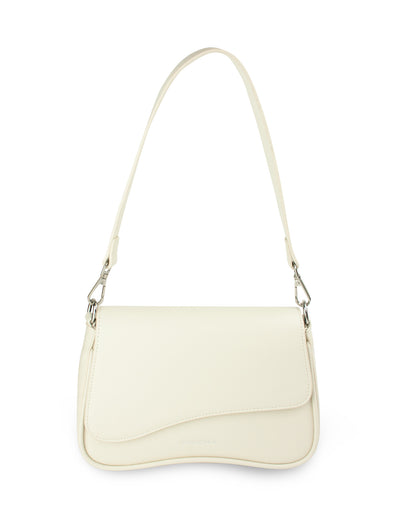 Mocha Zoe Wavy Crossbody Bag- Cream | Mocha Australia