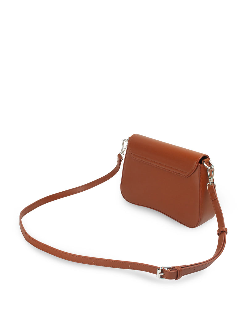 Mocha Zoe Wavy Crossbody Bag- Cocoa | Mocha Australia