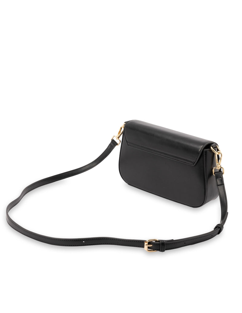 Mocha Sophie Tortoise Shell Chain Crossbody Bag- Black | Mocha Australia