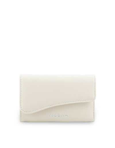 Mocha Zoe Wavy Wallet- Cream | Mocha Australia