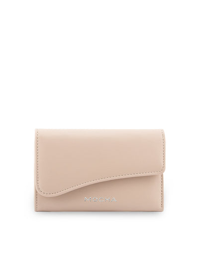 Mocha Zoe Wavy Wallet- Nude | Mocha Australia