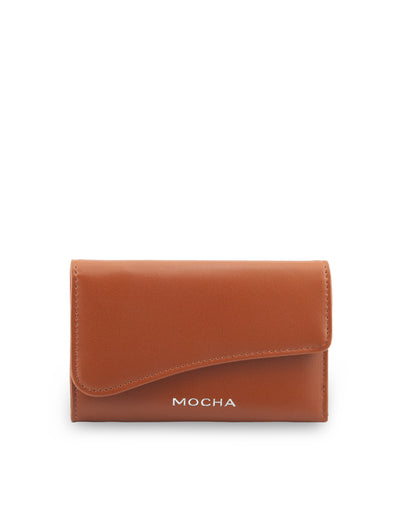 Mocha Zoe Wavy Wallet- Cocoa | Mocha Australia