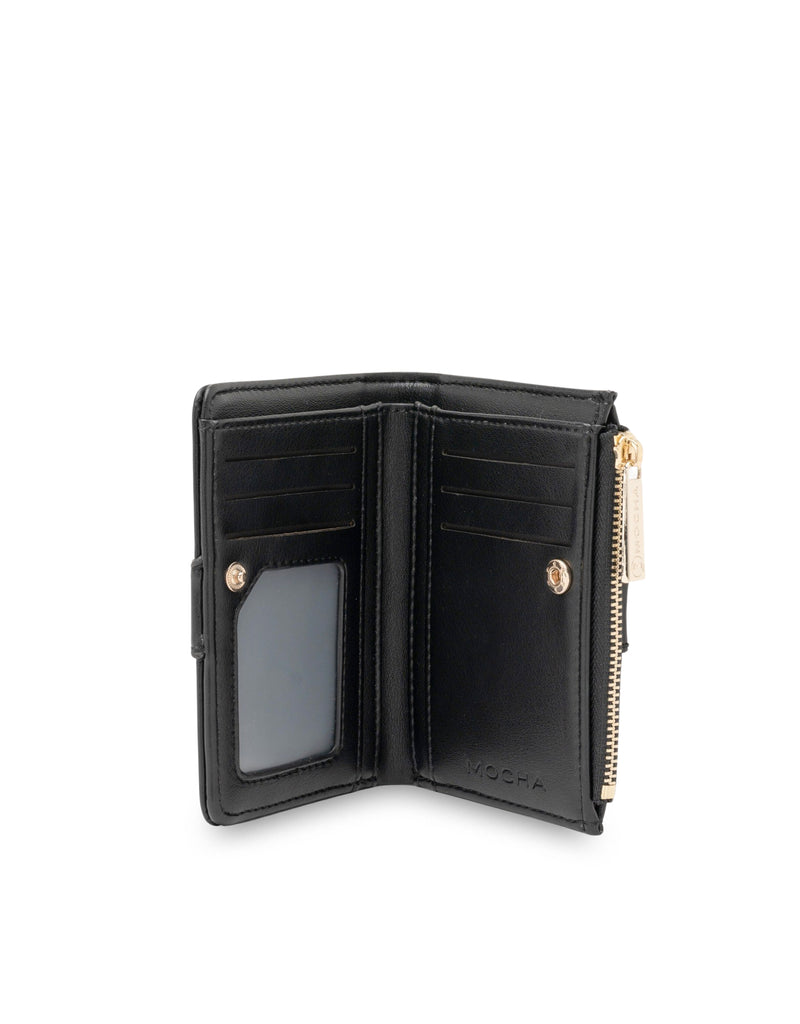 Mocha Paloma Small Wallet- Black | Mocha Australia