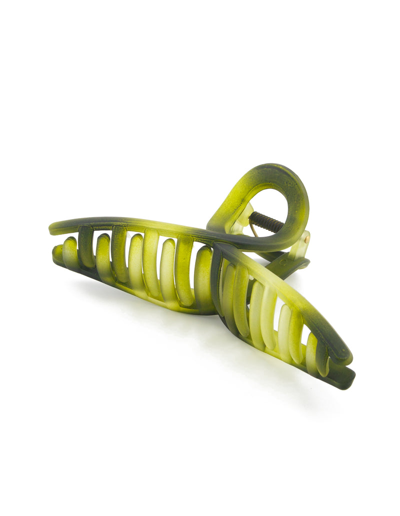 Mocha Loop Hair Clip - Green Marle | Mocha Australia