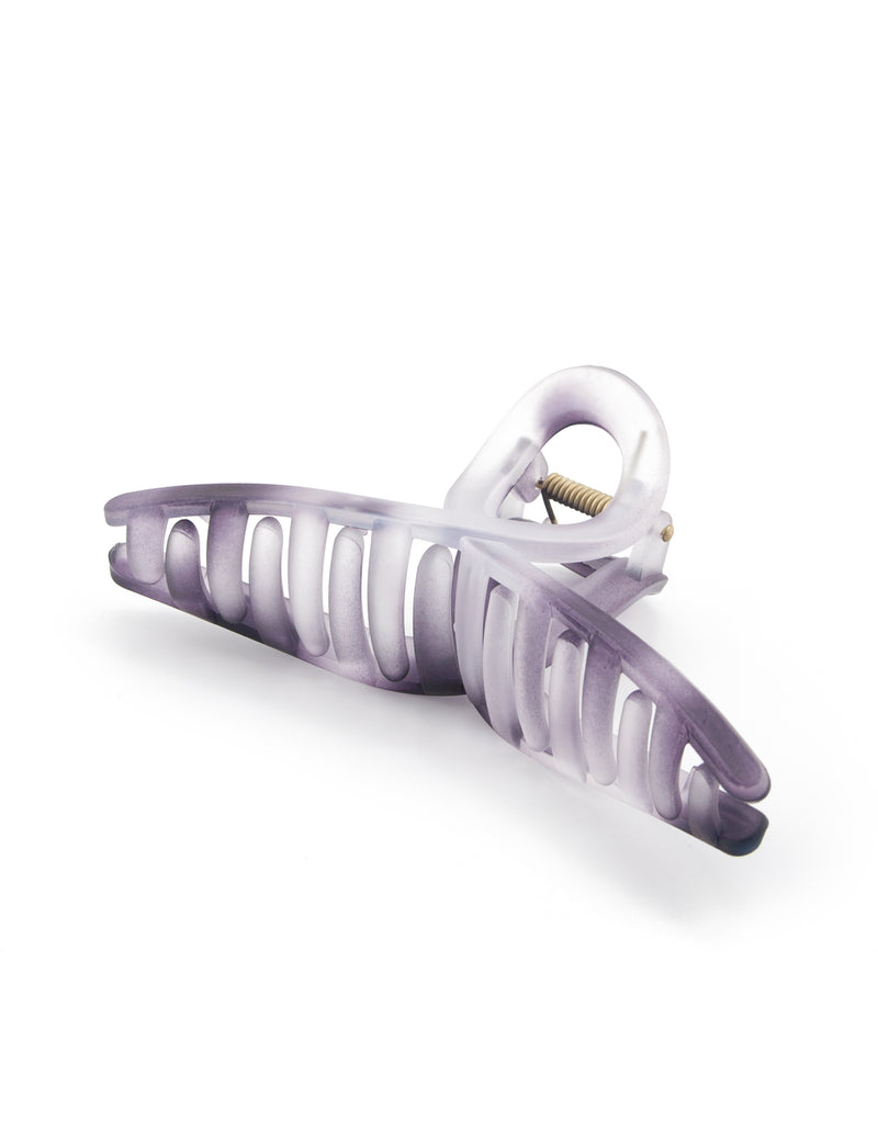 Mocha Loop Hair Clip- Purple Marle | Mocha Australia