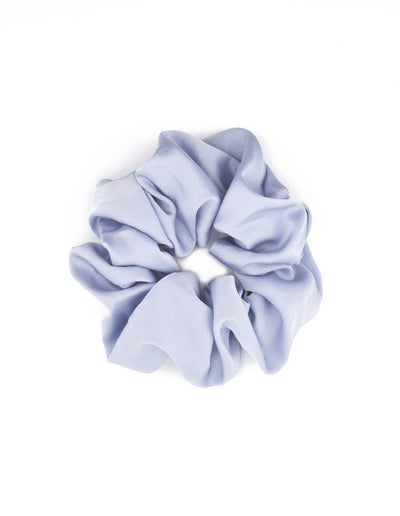 Mocha Satin Scrunchie- Sky Blue | Mocha Australia