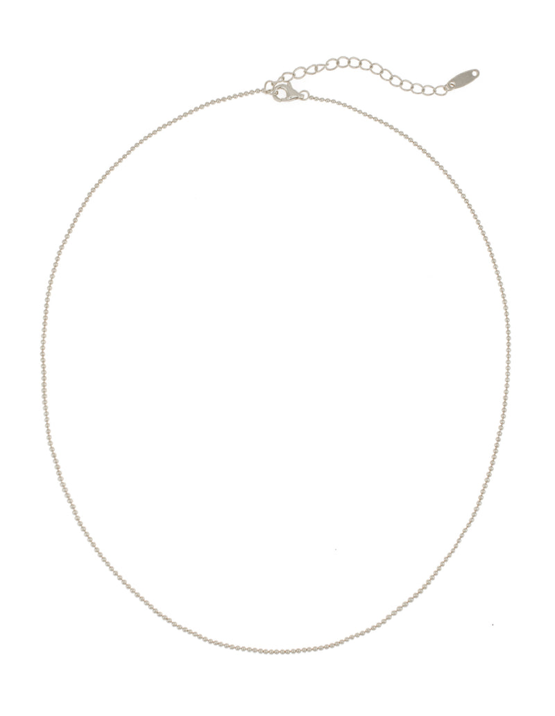 Elly Lou Classic Ball Chain- Silver | Mocha Australia